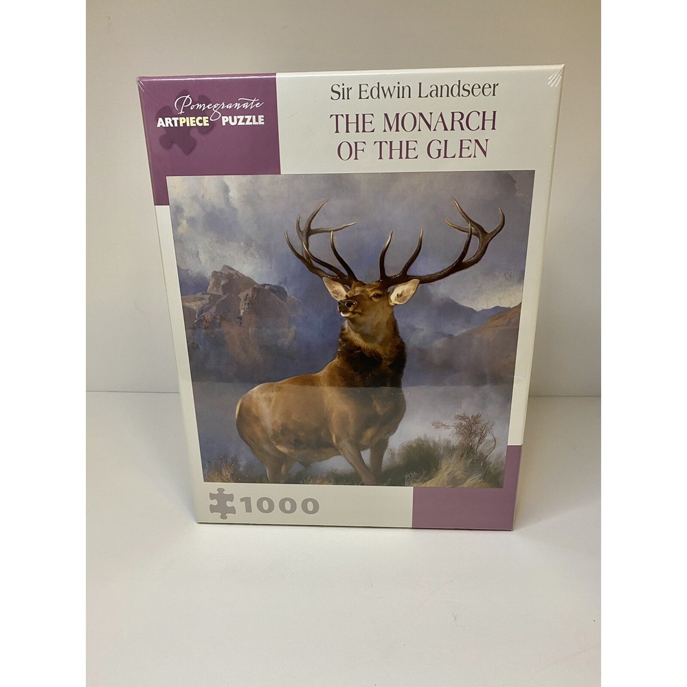 New Sir Edwin Landseer The Monarch Of‎ The Glen Pomegranate  1000 Jigsaw Puzzle